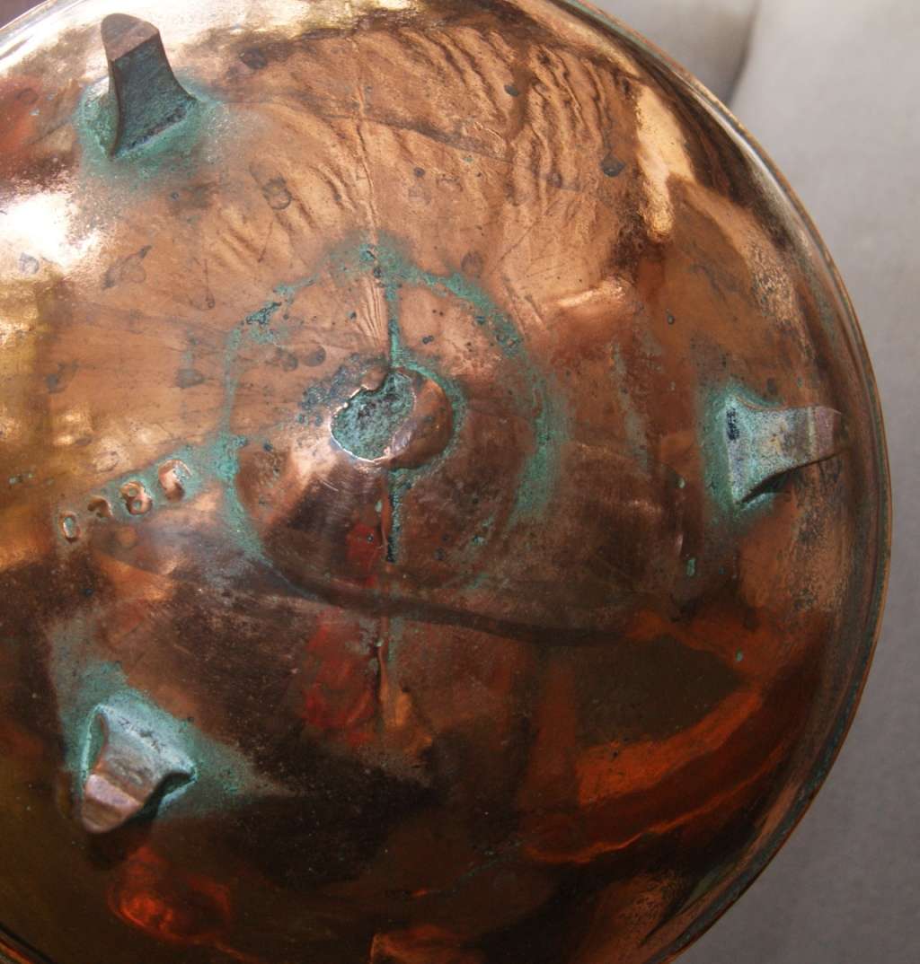 Copper Plated 10 Inch Potjie Pot