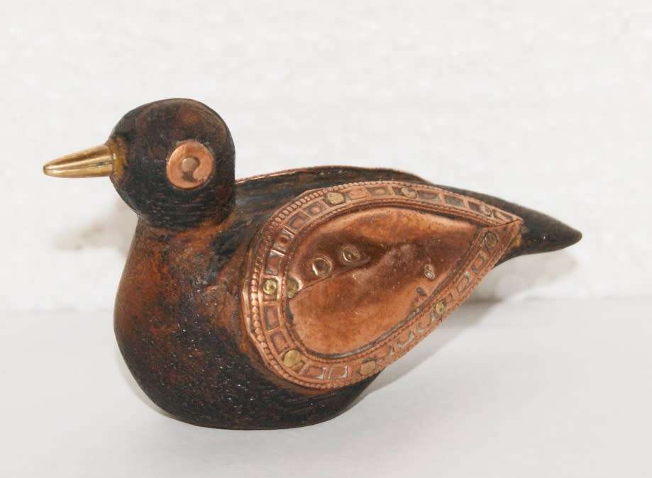 Antique Wood and Mixed Metal Dove @@@ CCCRRRAAAZZZYYY R1 START