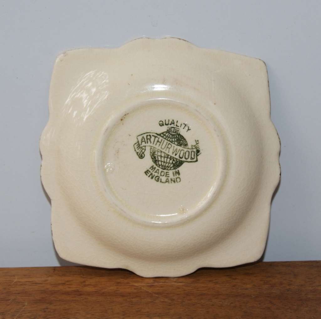 Arthur Wood `Master Bates Explains a Point` Pin Dish