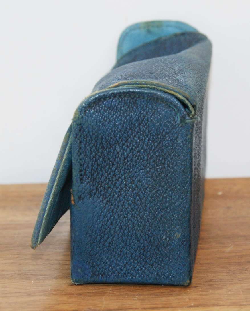 Traveling Vanity Kit in Leather Case