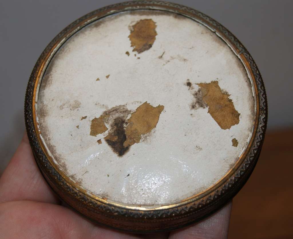 Hand Cut Crystal Powder Bowl