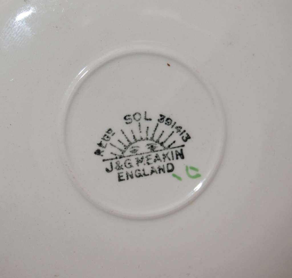 J&G Meakin Saucer (2 available, price per saucer)