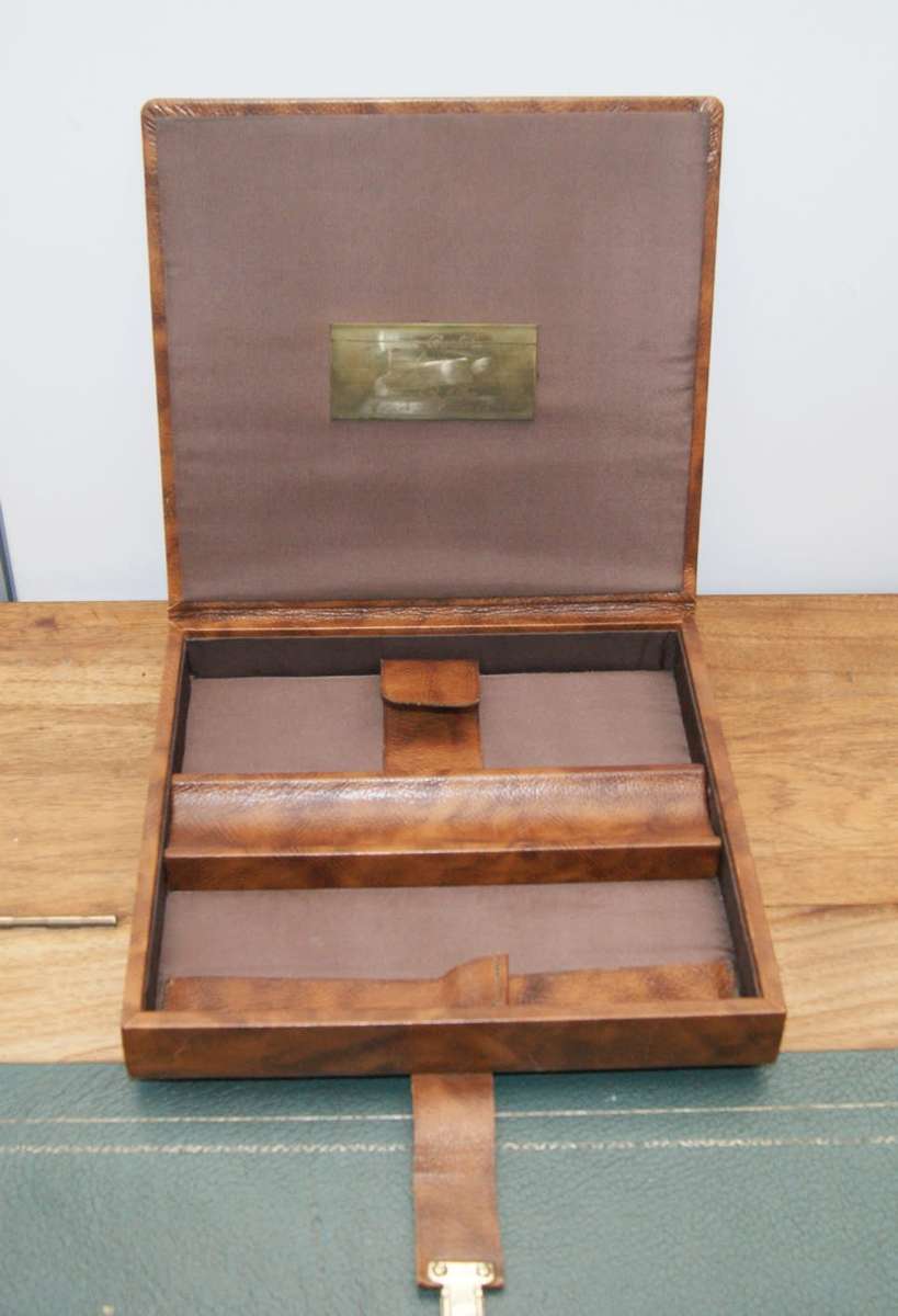 Leather Covered Gaming Case