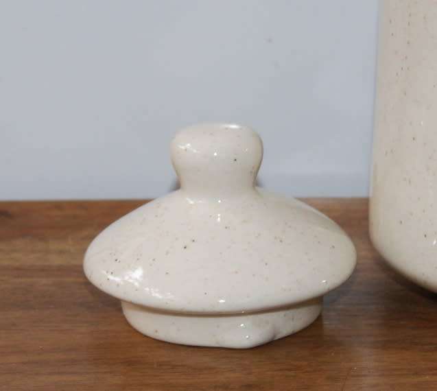 Glazed Stoneware Jug/ Coffee Pot