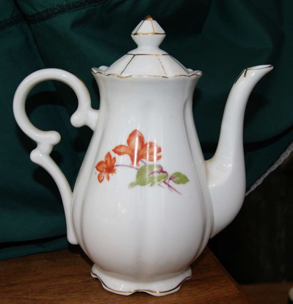 Cherry China 14pc Coffee Set