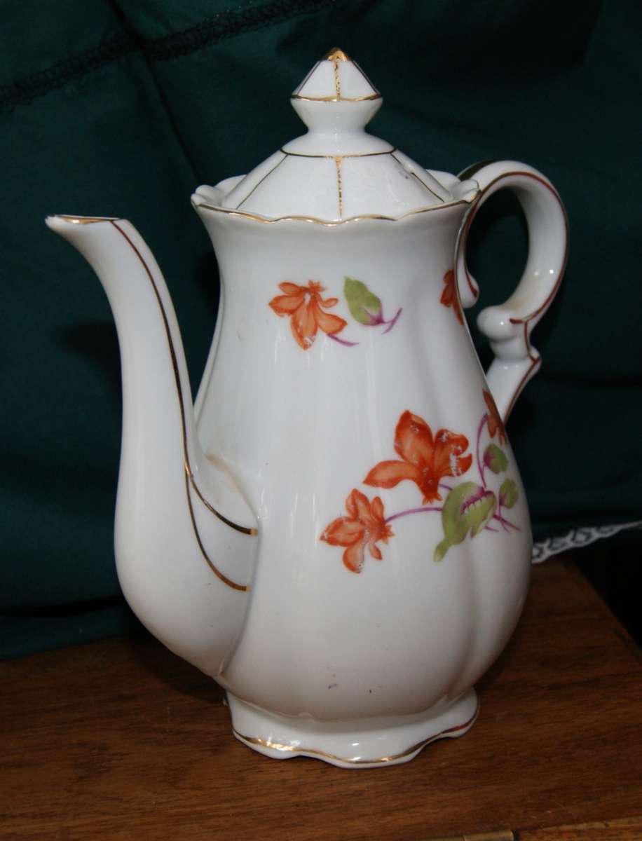 Cherry China 14pc Coffee Set