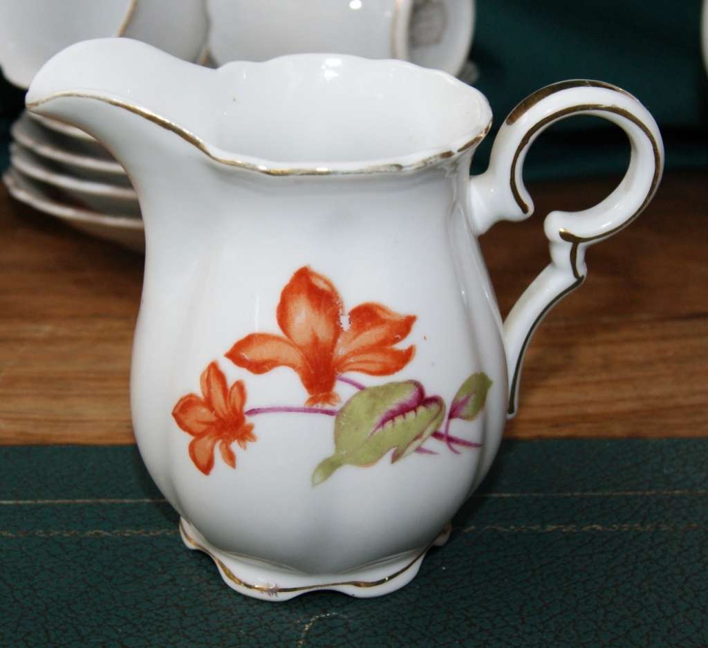 Cherry China 14pc Coffee Set