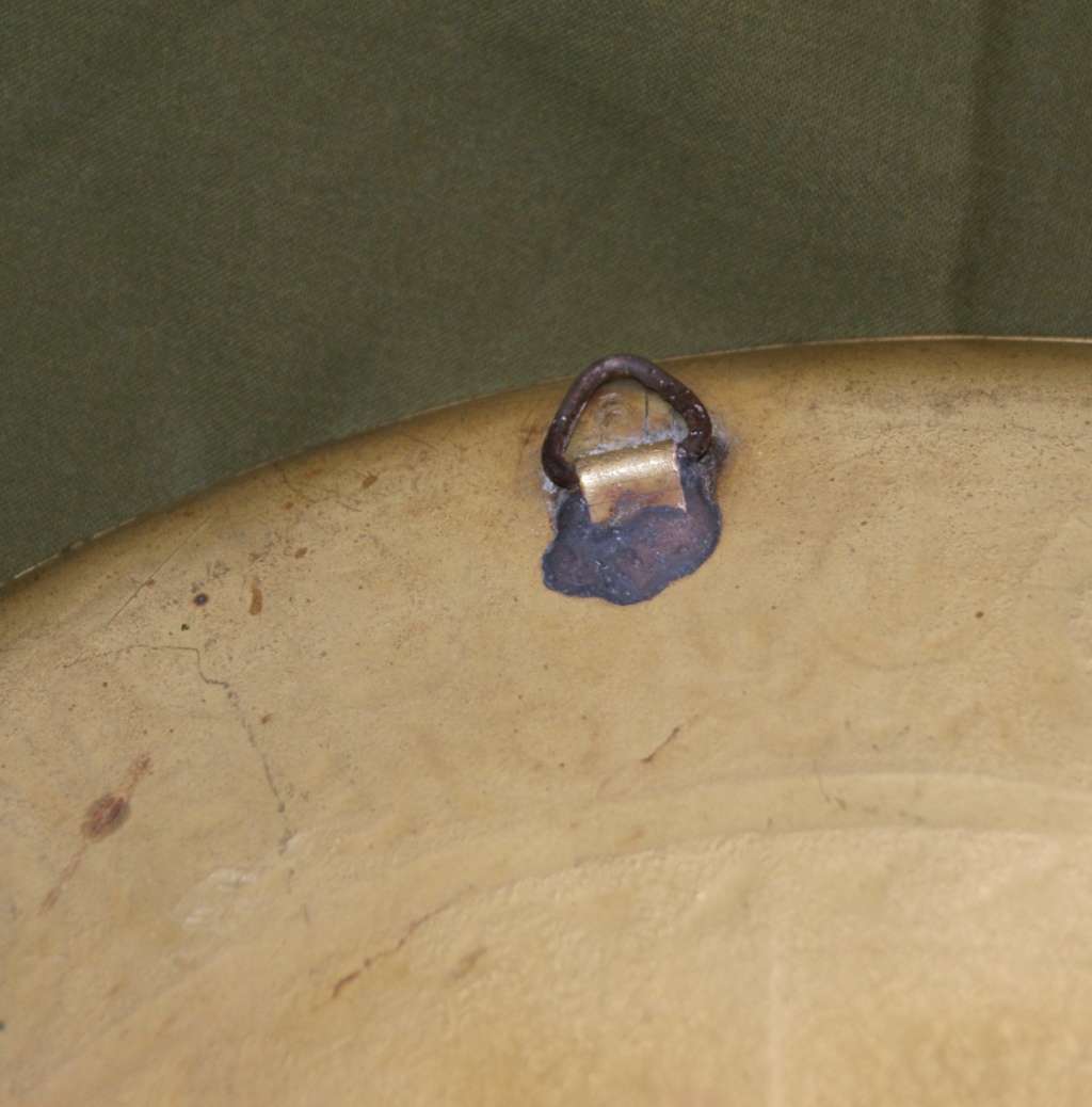 Heavy Etched Brass Hanging Plate