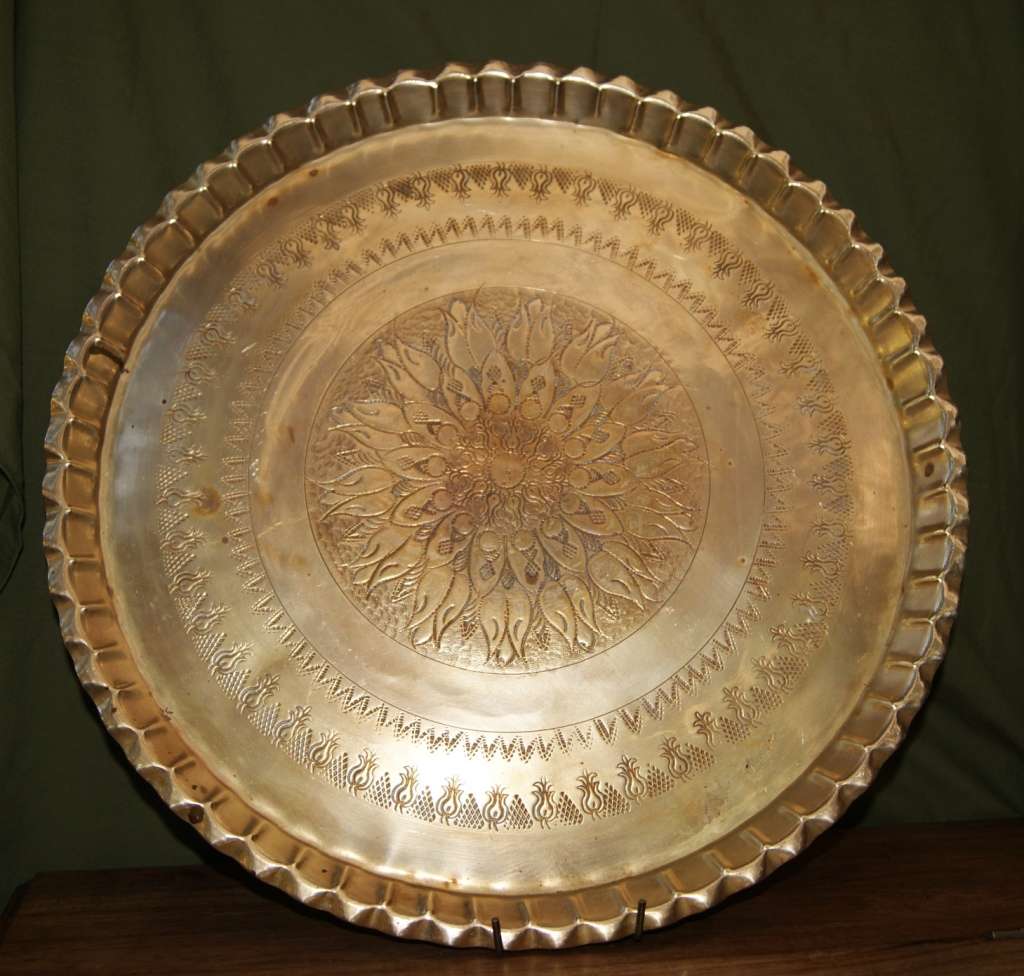 Etched Brass Tray