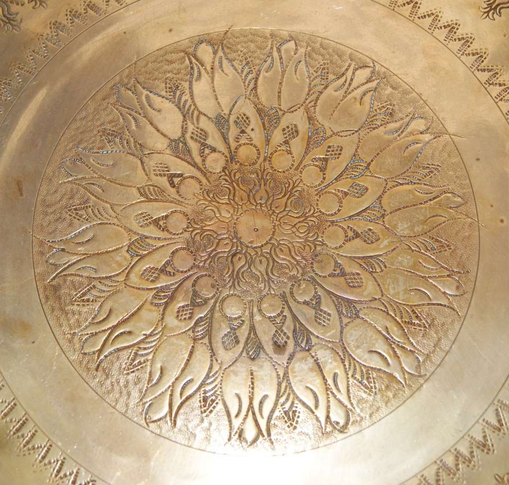 Etched Brass Tray