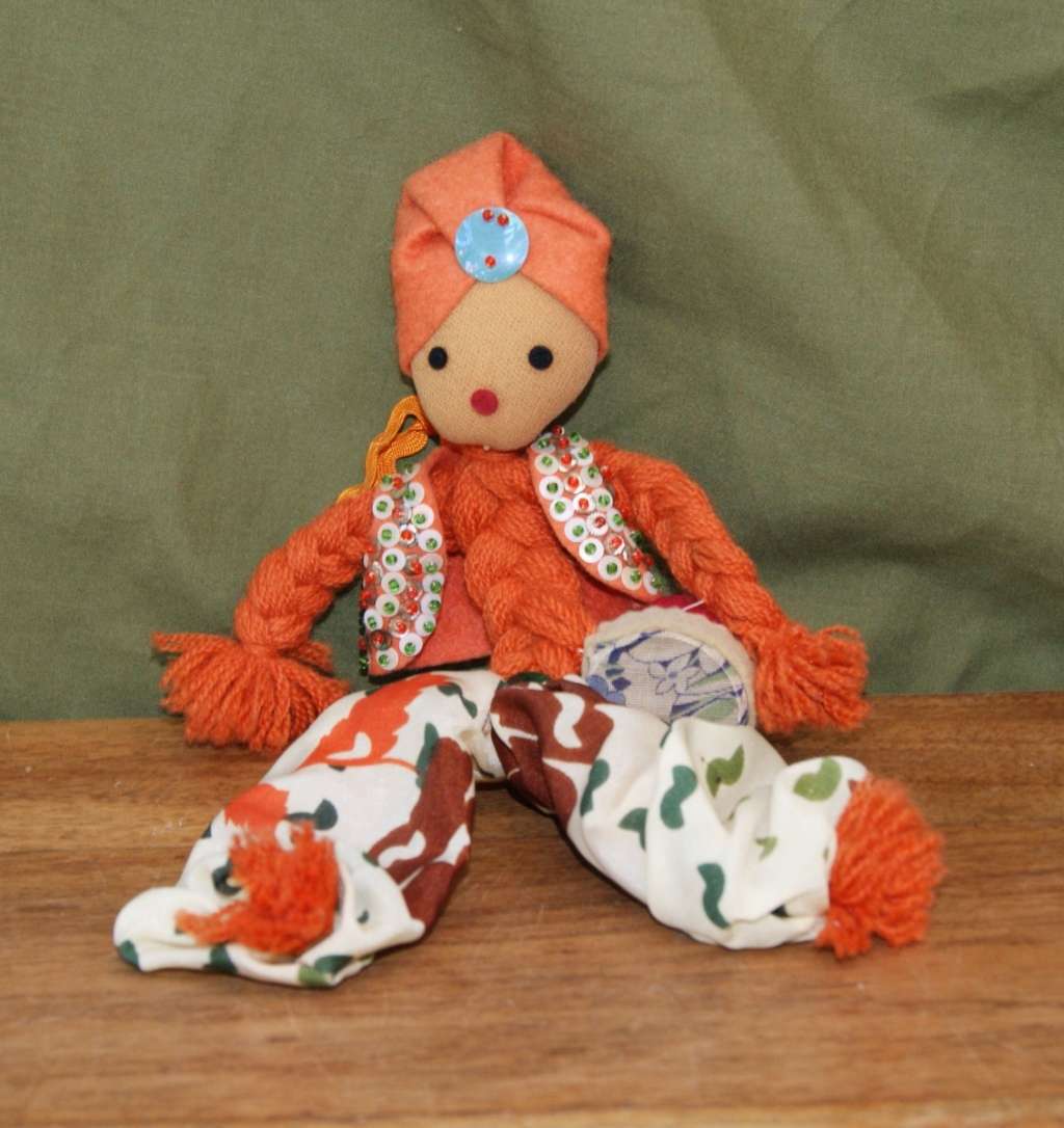 African Hand Made Doll