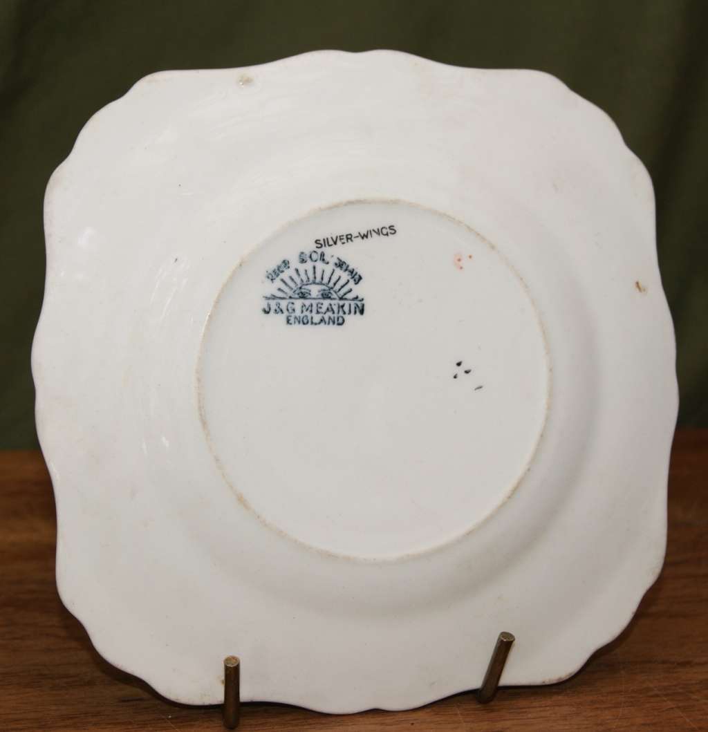 J&G Meakin `Silver Wings` Side Plate