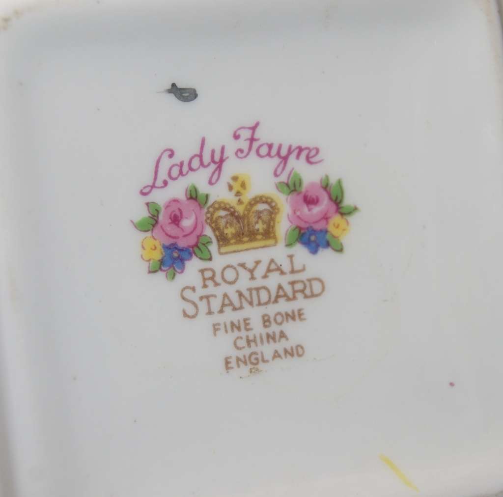 Royal Standard `Lady Fayre` Square Dish