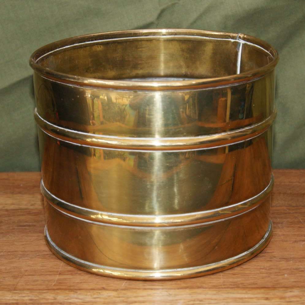 Vintage Brass Pot