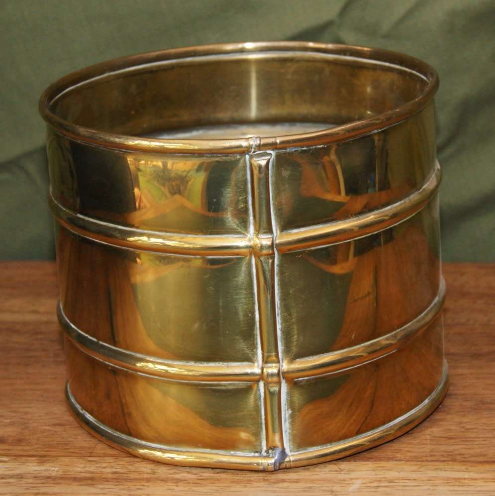 Vintage Brass Pot