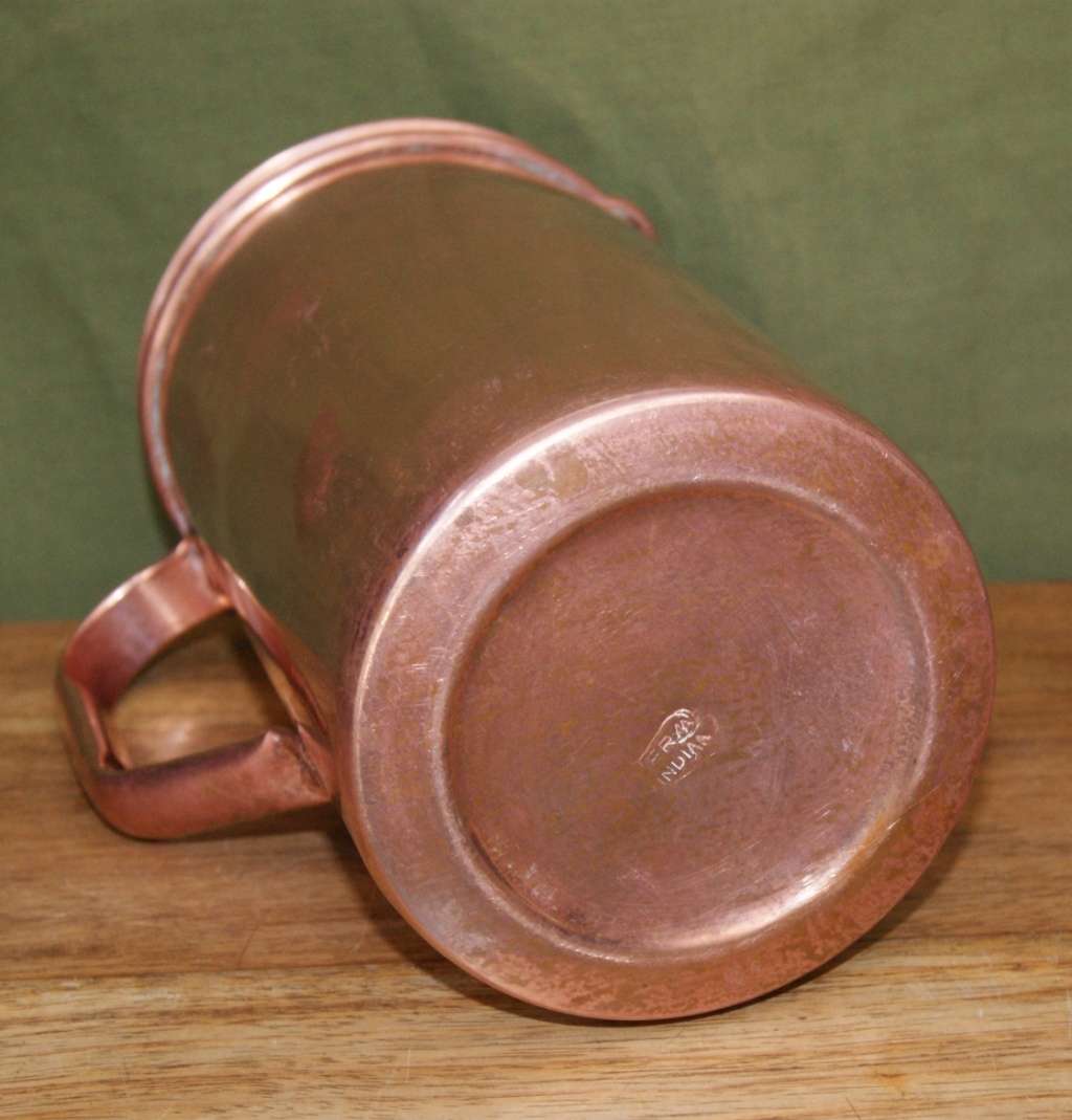 Vintage Copper Coffee Pot with Lid