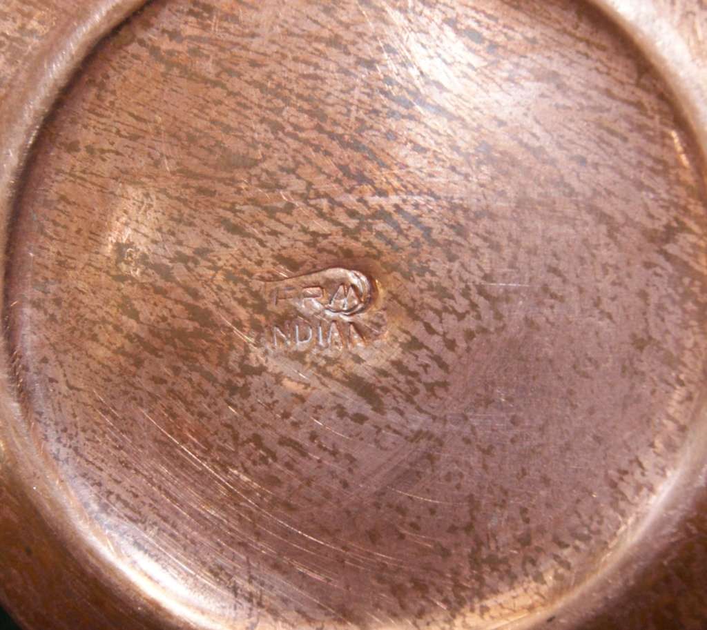 Vintage Copper Coffee Pot with Lid