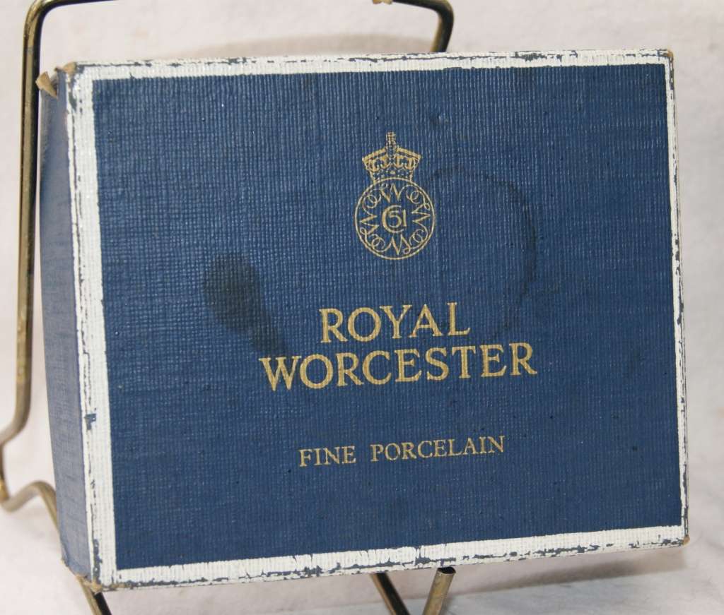 Vintage in Box Pair of Royal Worcester Egg Coddlers