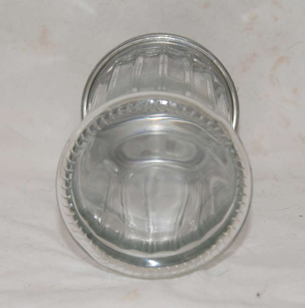 Vintage Fluted Glass Sugar Shaker