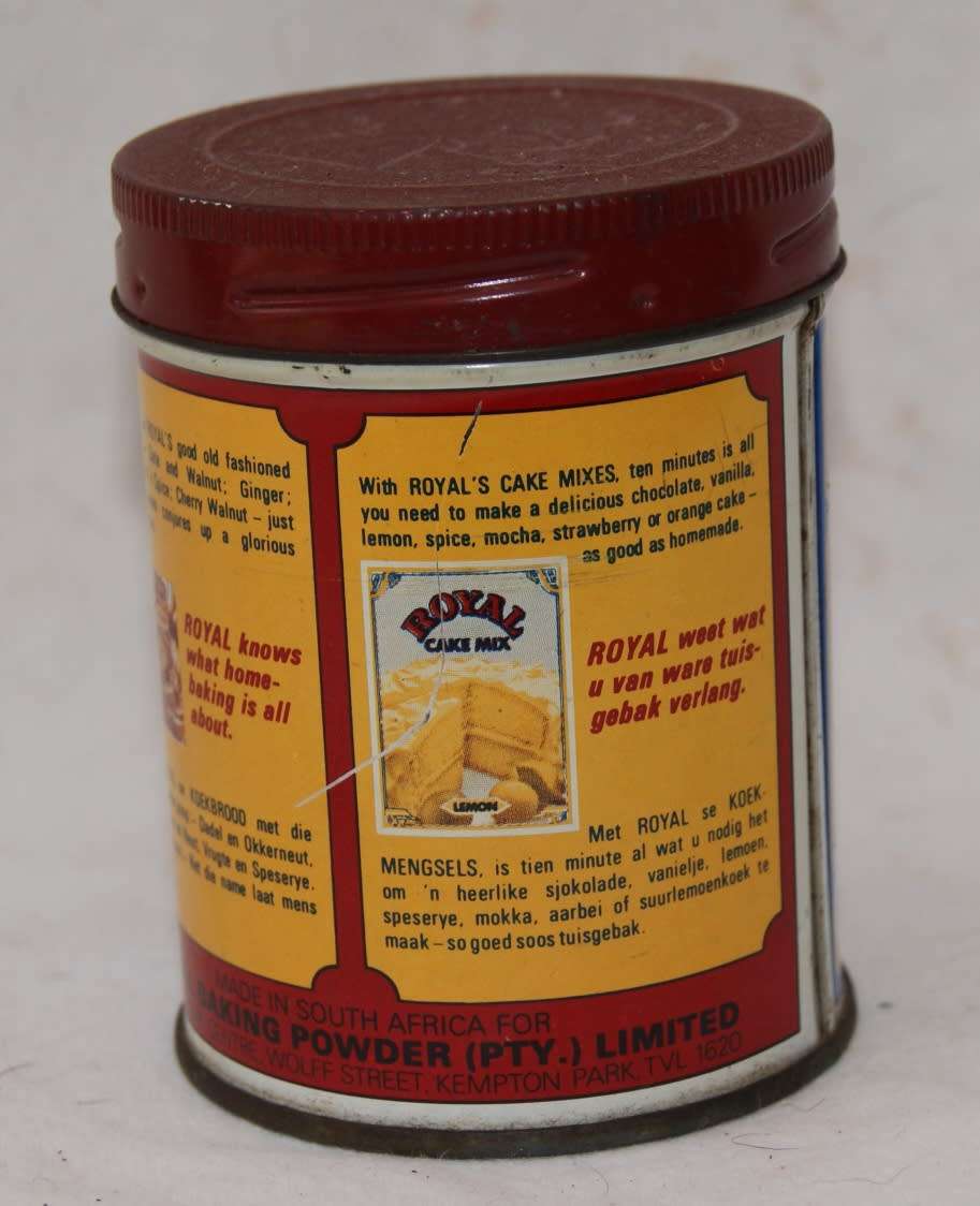 Royal Baking Powder Tin