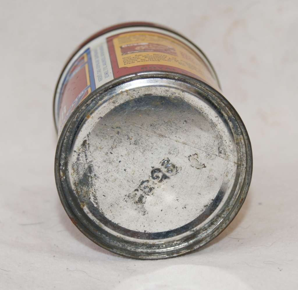 Royal Baking Powder Tin