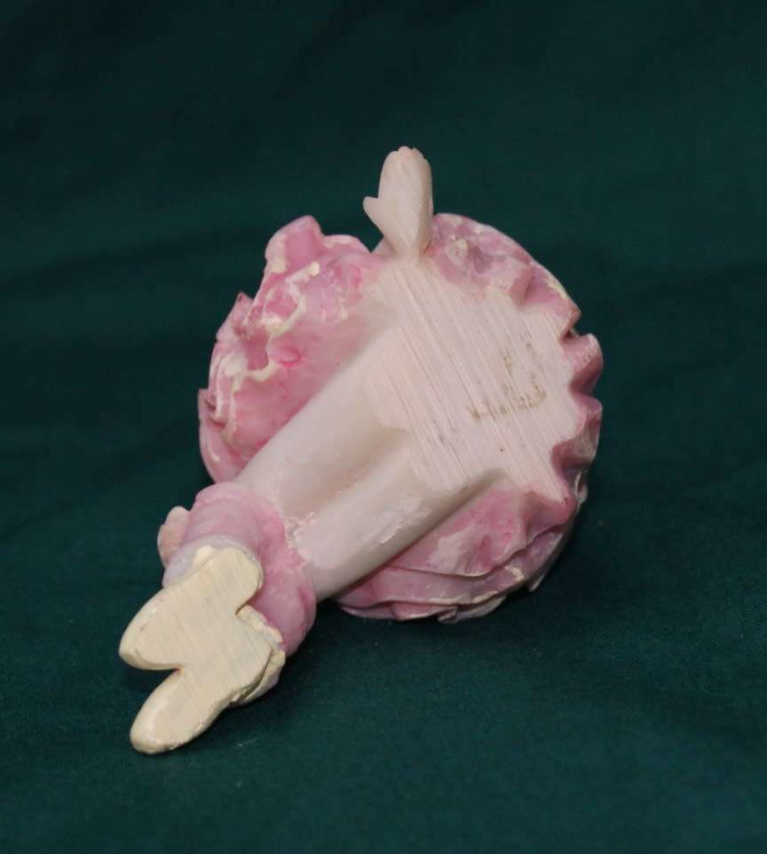 Ballerina Figurine with Pink Leotard