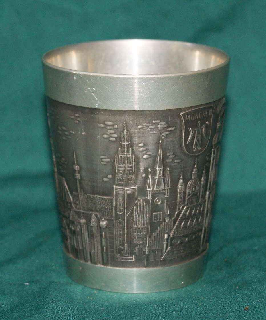Patrona Bavaria Pewter Tumbler
