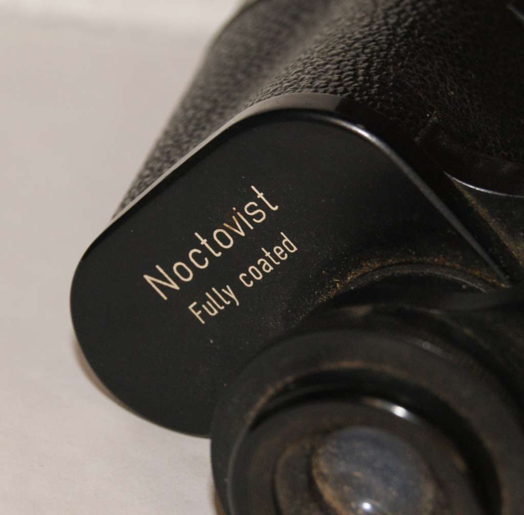 Noctovist 10x50 Vintage Binoculars in Original Leather Case @@@ CCCRRRAAAZZZYYY R1 START