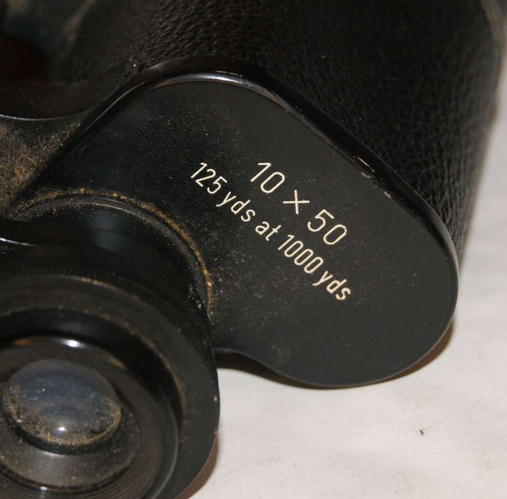 Noctovist 10x50 Vintage Binoculars in Original Leather Case @@@ CCCRRRAAAZZZYYY R1 START