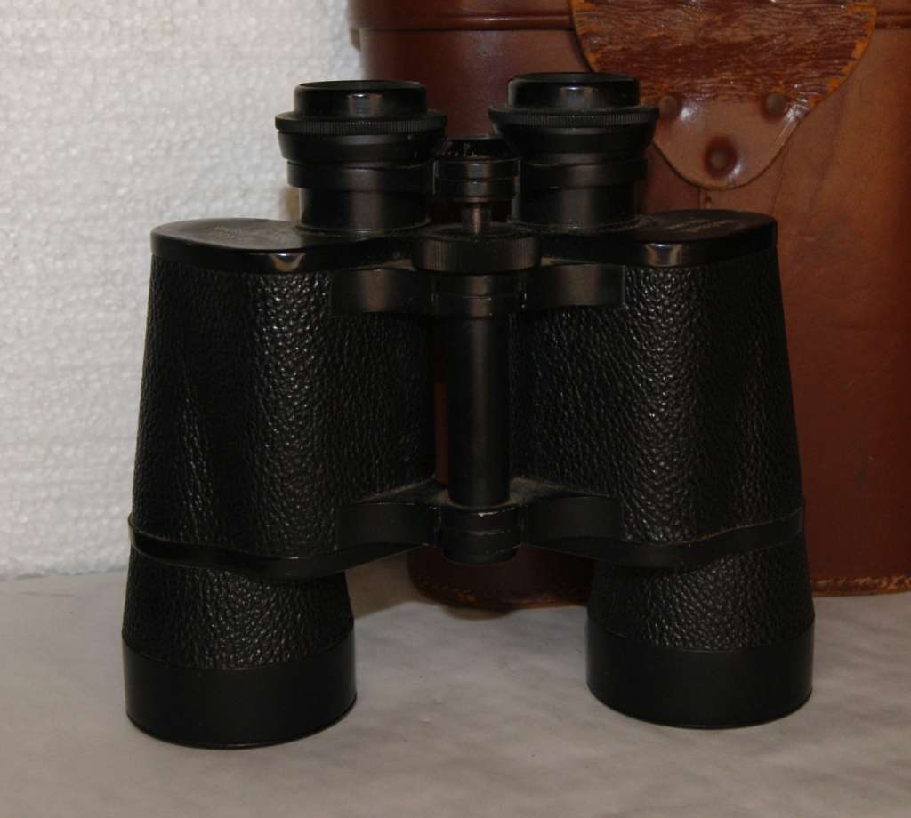 Noctovist 10x50 Vintage Binoculars in Original Leather Case @@@ CCCRRRAAAZZZYYY R1 START