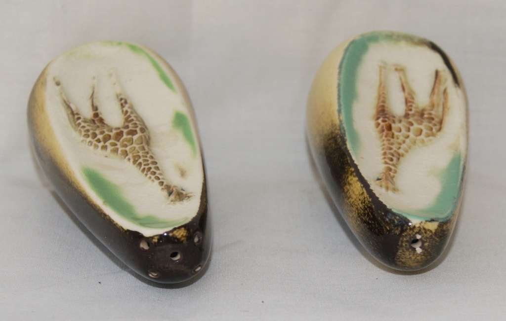Vintage Giraffe Salt and Pepper from Kruger National Park