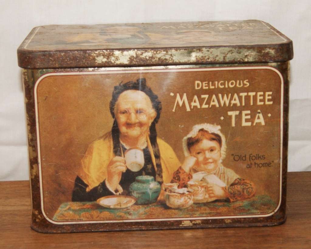 Vintage Mazawattee Tea Tin