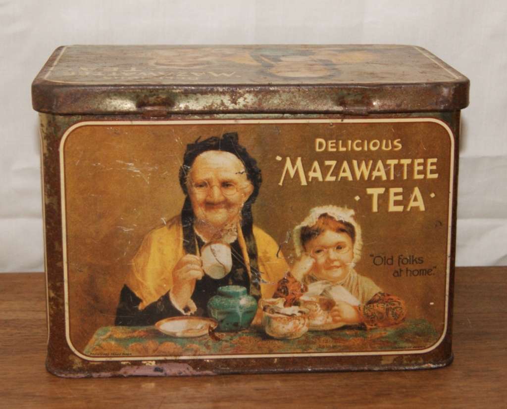 Vintage Mazawattee Tea Tin