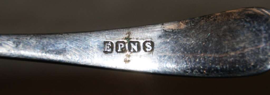 Vintage EPNS Pierced Compote Spoon