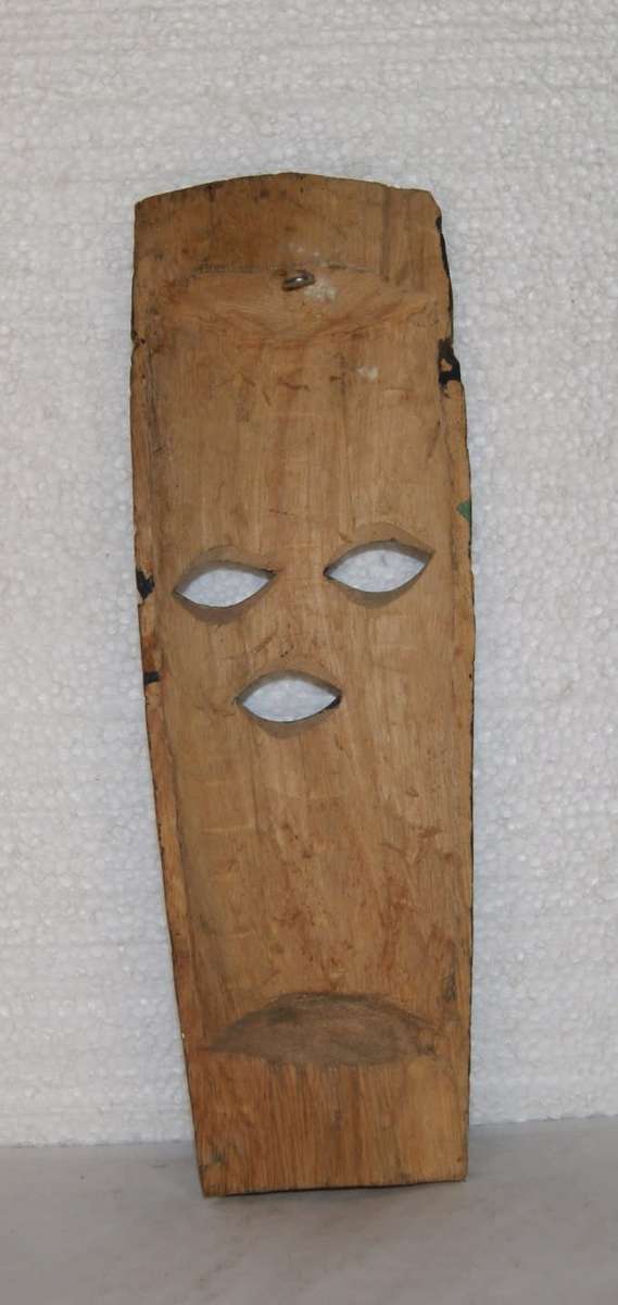 Hand Carved Wooden Wall Hanging Mask @@@ CCCRRRAAAZZZYYY R1 START