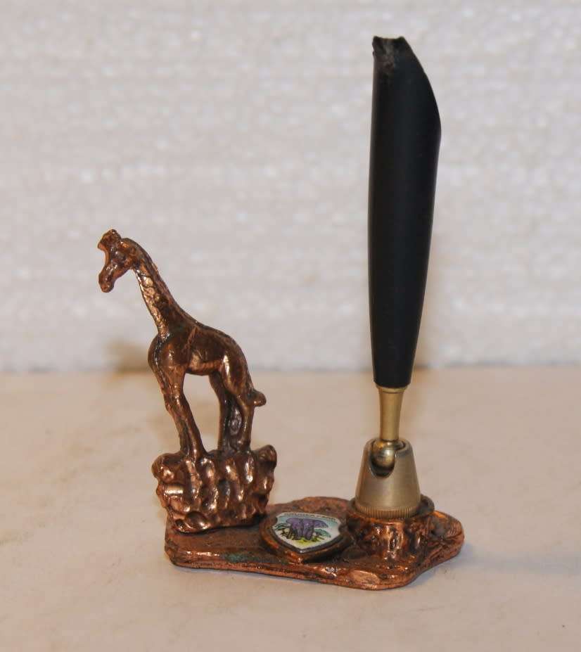 Kruger Park Souvenir Copper Pen Stand @@@ CCCRRRAAAZZZYYY R1 START