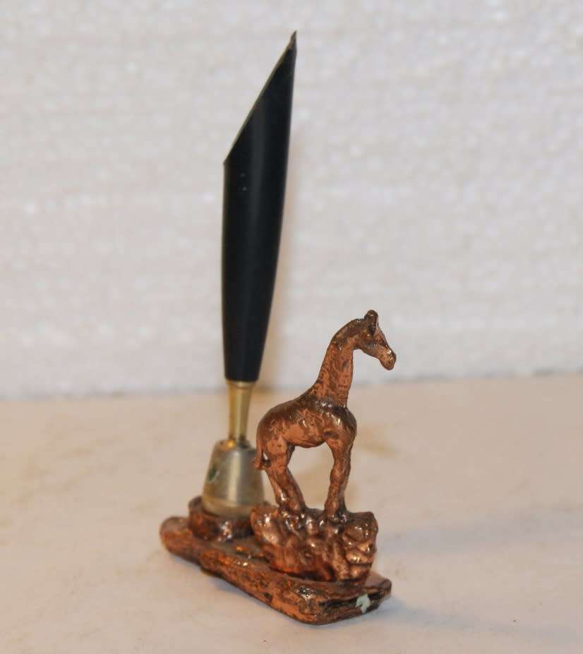 Kruger Park Souvenir Copper Pen Stand @@@ CCCRRRAAAZZZYYY R1 START
