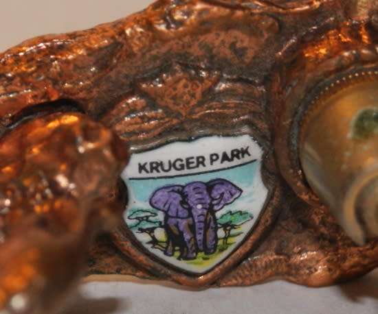 Kruger Park Souvenir Copper Pen Stand @@@ CCCRRRAAAZZZYYY R1 START