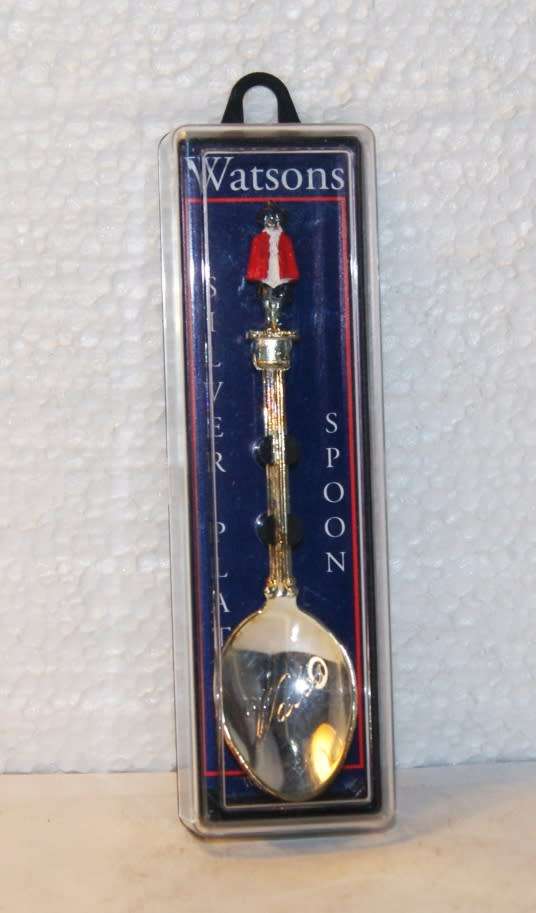 Watsons Silver Plated Wales Souvenir Spoon @@@ CCCRRRAAAZZZYYY R1 START