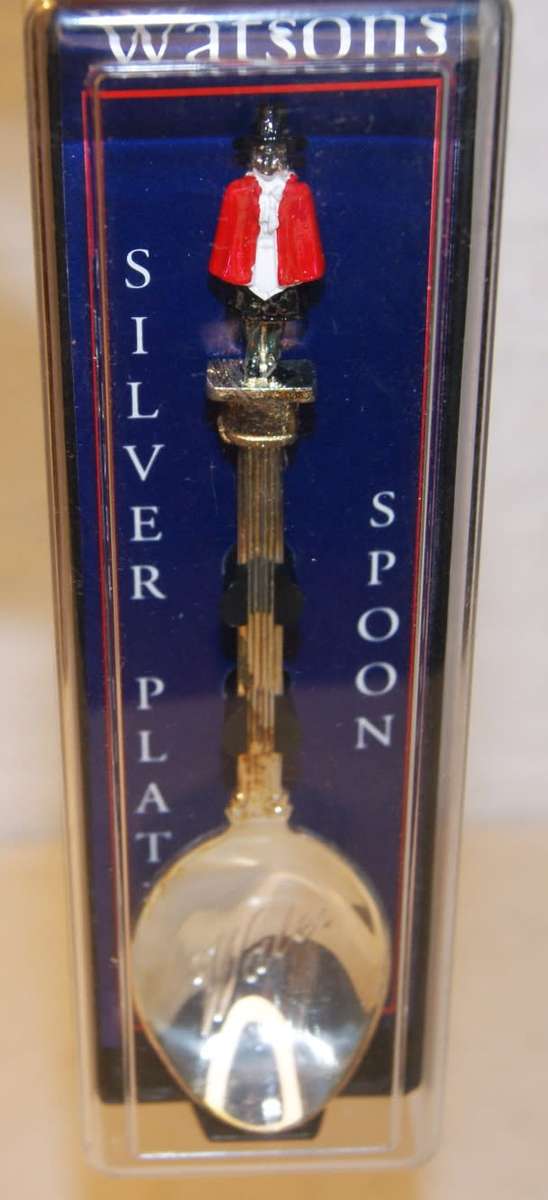 Watsons Silver Plated Wales Souvenir Spoon @@@ CCCRRRAAAZZZYYY R1 START