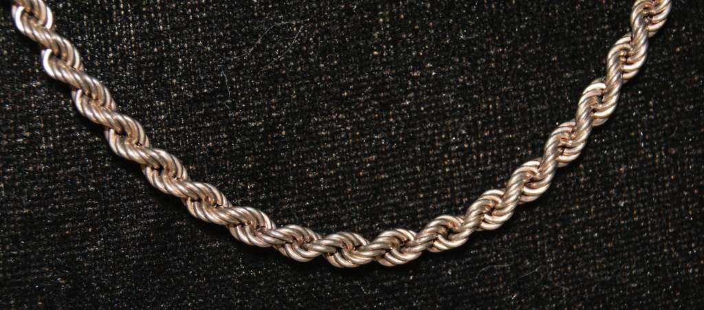 925 Sterling Silver Rope Chain