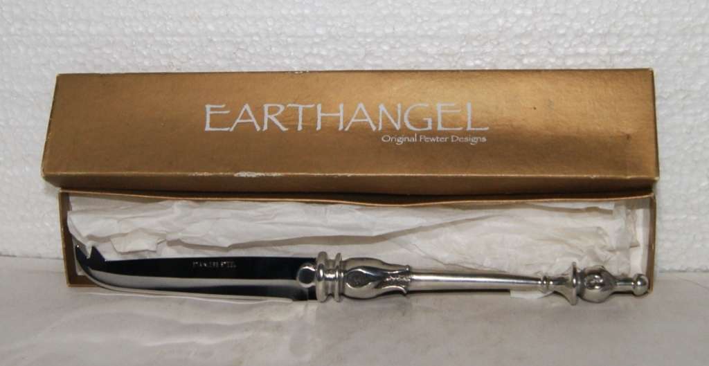 Earthangel Designer Pewter Cheese Knife @@@ CCCRRRAAAZZZYYY R1 START