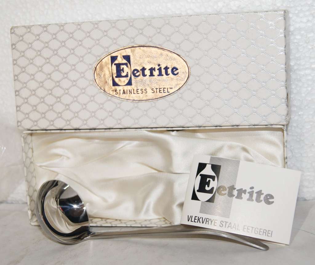 Eetrite Stainless Steel Sauce Spoon in Original Box with Instruction Manual @@ CCRRAAZZYY R1 START