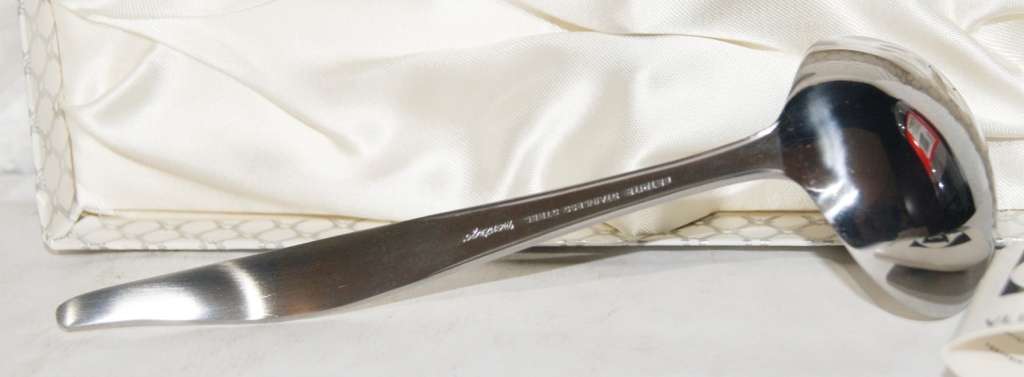 Eetrite Stainless Steel Sauce Spoon in Original Box with Instruction Manual @@ CCRRAAZZYY R1 START