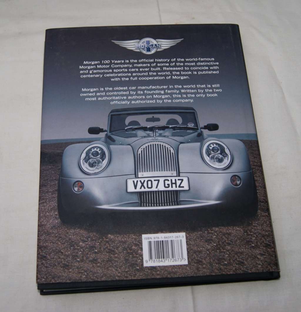 The Official History of the Worlds Greatest Sports Car "Morgan 100 Years Book by Charles Morgan