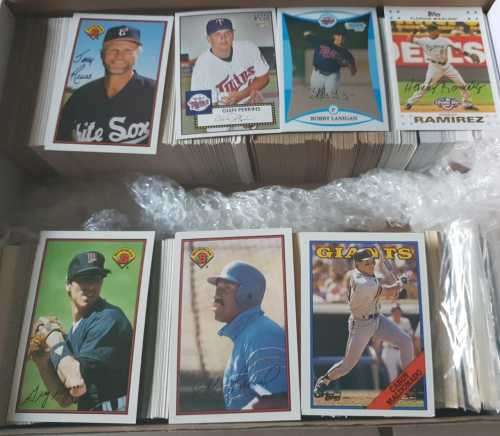 Hundreds of baseball cards over $100s worth and still growing