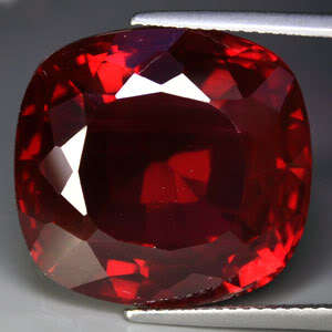 37.90ct BLOOD RED CUSHION RUBY