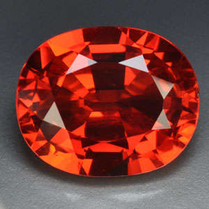 11.75 CT. PADPARADSCHA OVAL SAPPHIRE