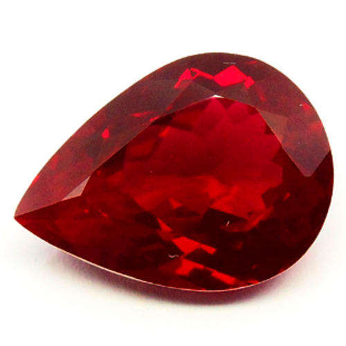 16.10 CT PEAR CUT RED RUBY