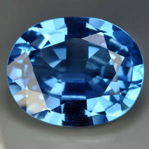 14.20ct OVAL BLUE SPINEL